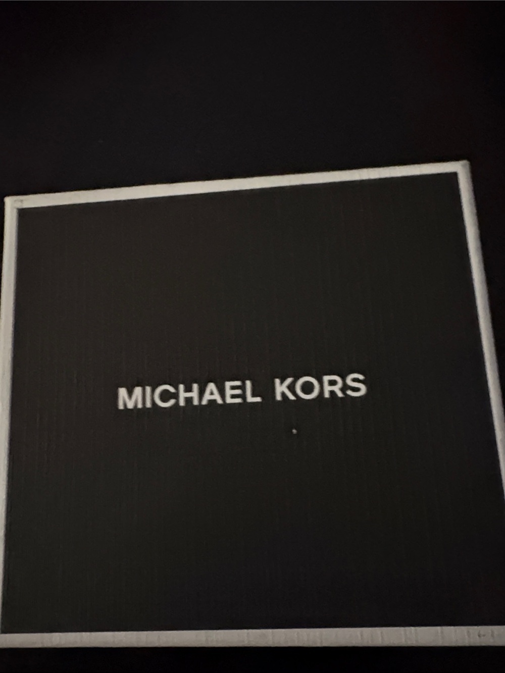 Michael Kors Black and White Logo Gift Box